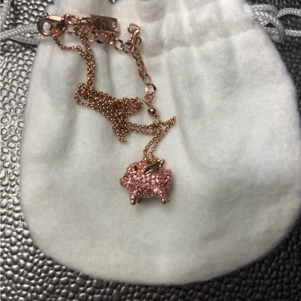 Kate Spade Flying Pig Necklace - Picture 5 of 5